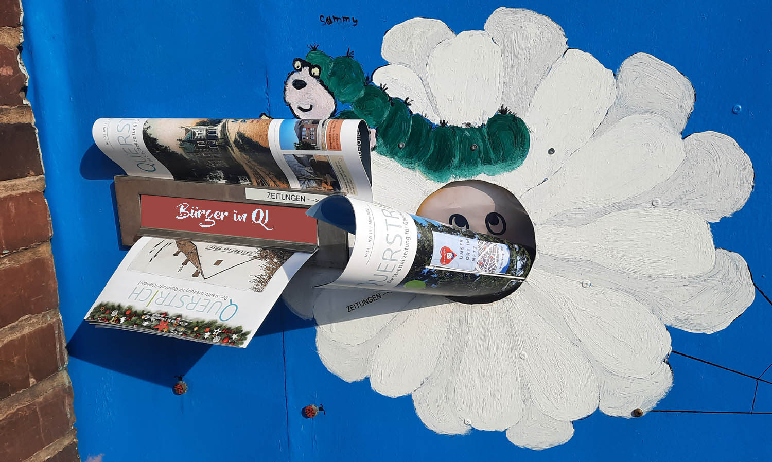 Querstrich im Briefkasten